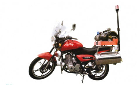 二輪消防摩托車